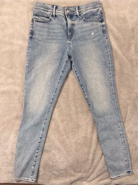 Express Women's Skinny Jeans | Size 8L | Light Wash Blue Denim | High Rise